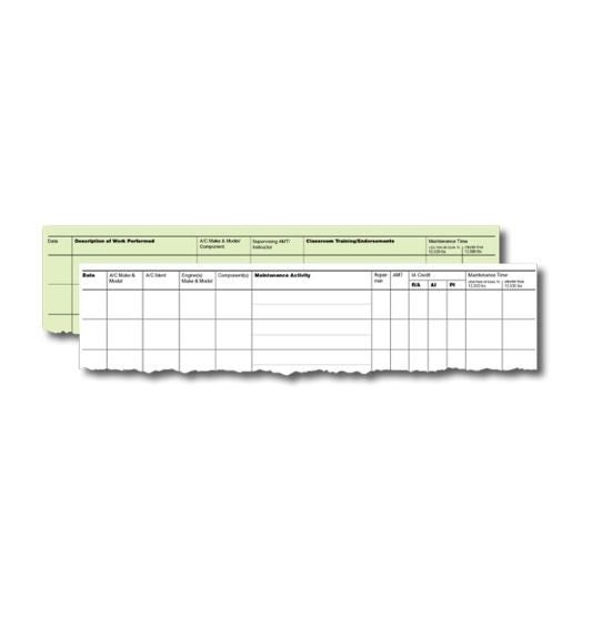 ASA AMT Log Book - Black Spinal Bound Book ASA-SP-AMT 