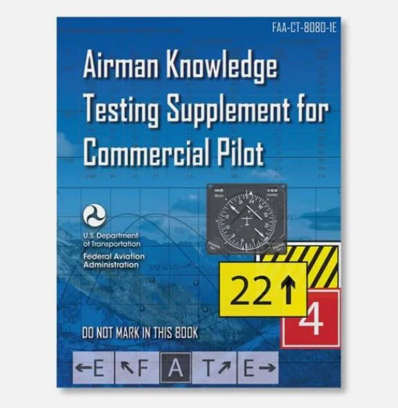 Airman Knowledge Testing Supplement Commercial Pilot Test Prep Study ...